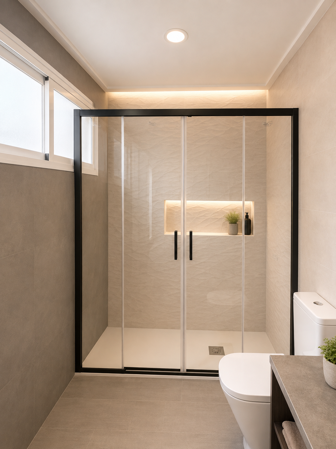Mampara frontal ECO DUO