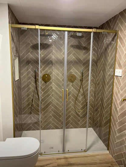 Enzo Panoramic: Frontal de Acero Inox (4 Hojas)
