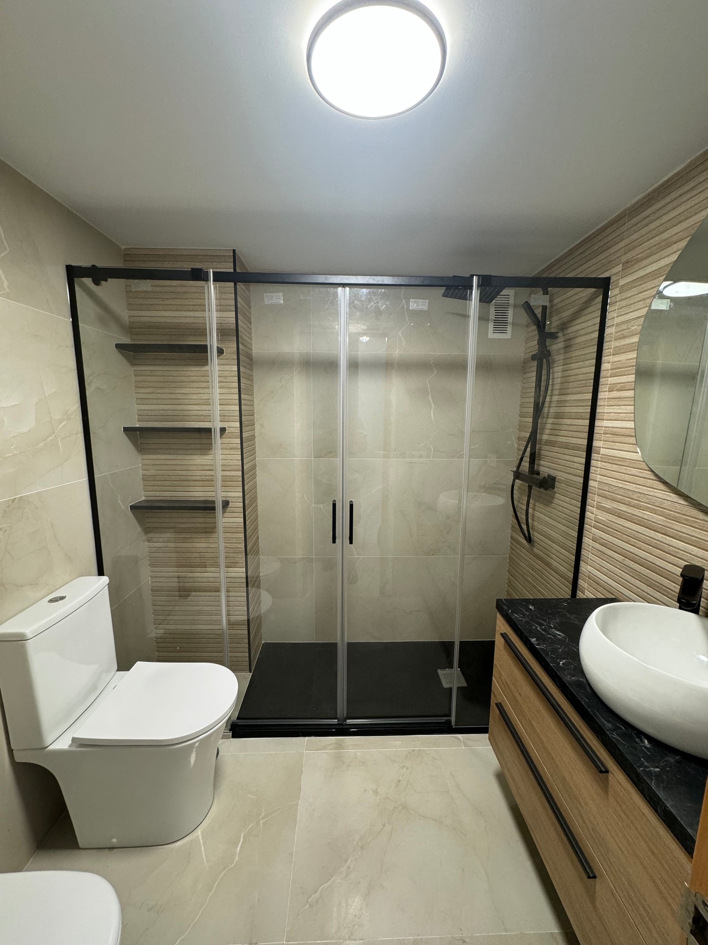Enzo Panoramic: Frontal de Acero Inox (4 Hojas)