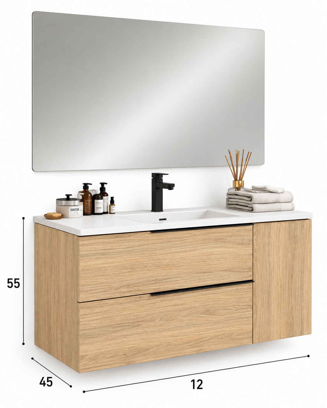 Mueble de baño Vigo suspendido