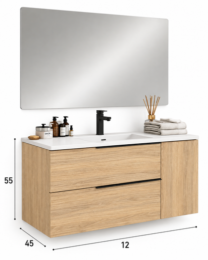 Mueble de baño Vigo suspendido